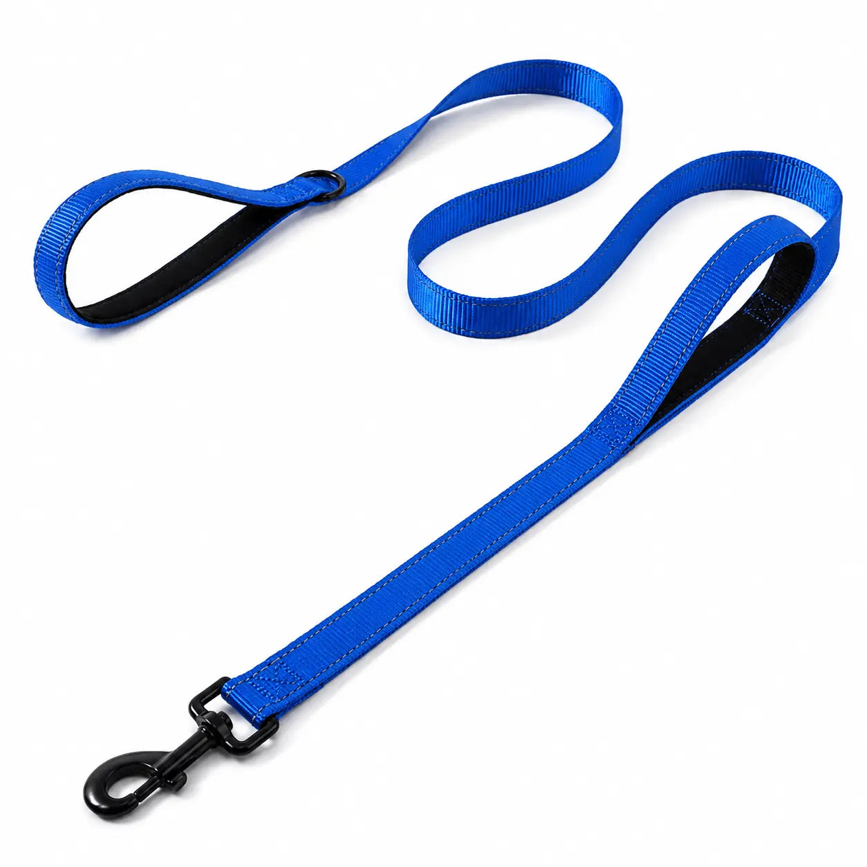 Double Handle Dog Leash – Reflective Nylon Training Lead