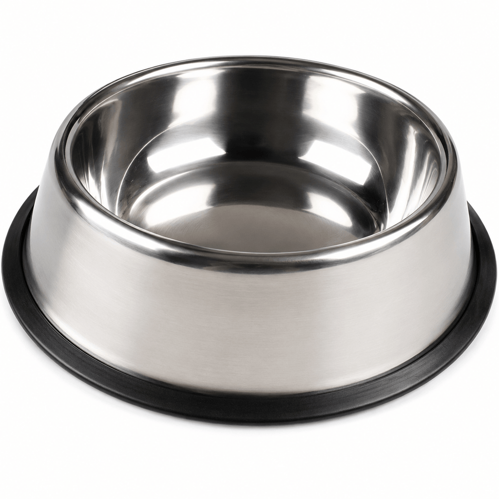 Stainless Steel Pet Bowl – Non-Slip Food & Water Bowl