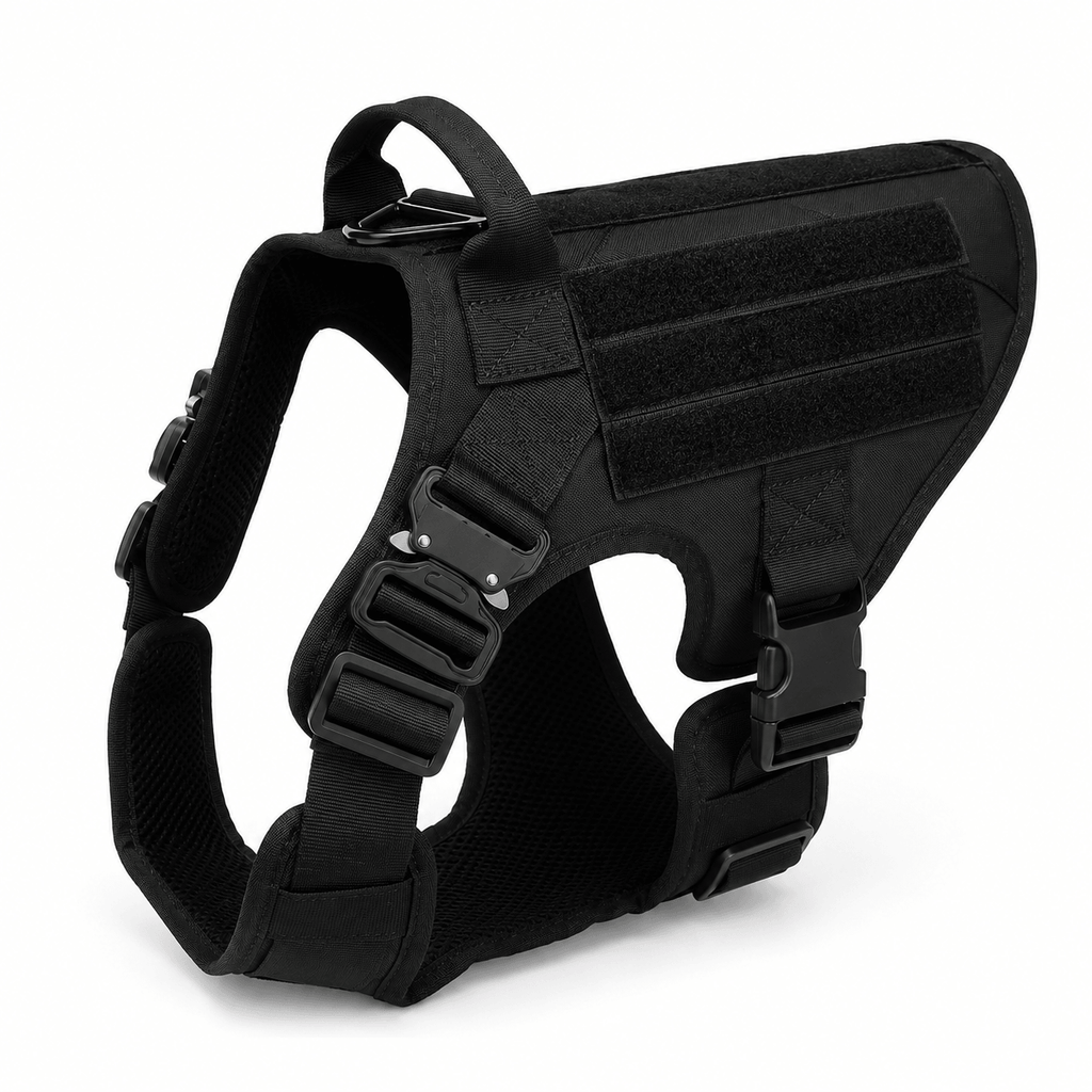 Tactical Dog Harness & Leash Set – Adjustable Camouflage Vest