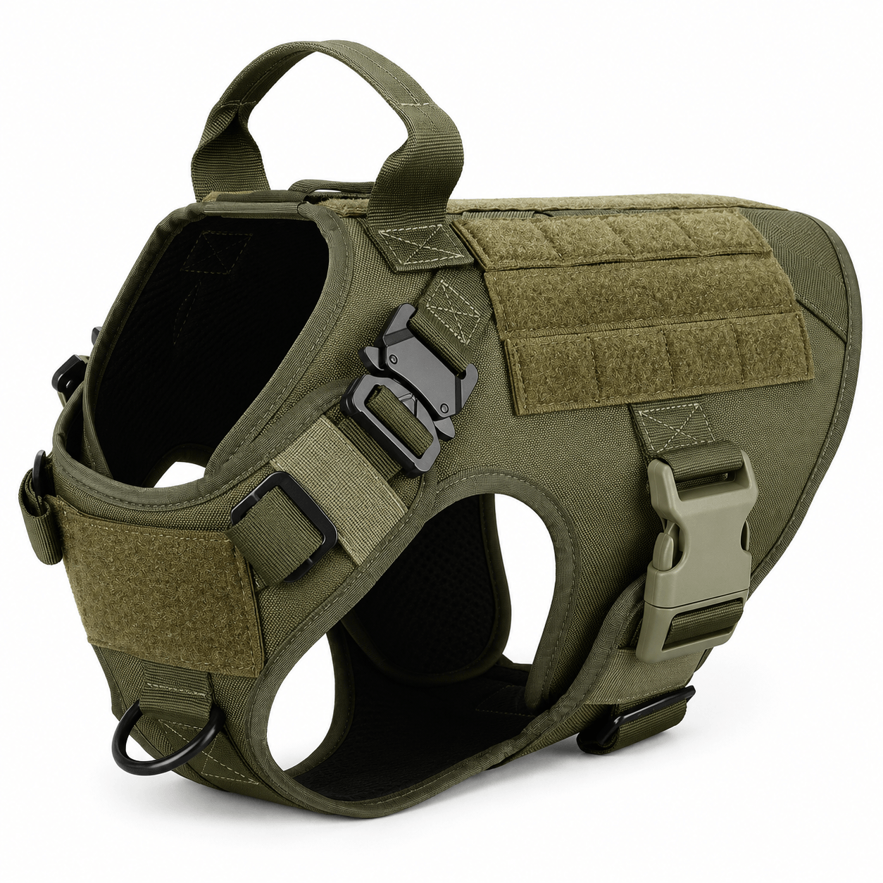 Tactical Dog Harness & Leash Set – Adjustable Camouflage Vest