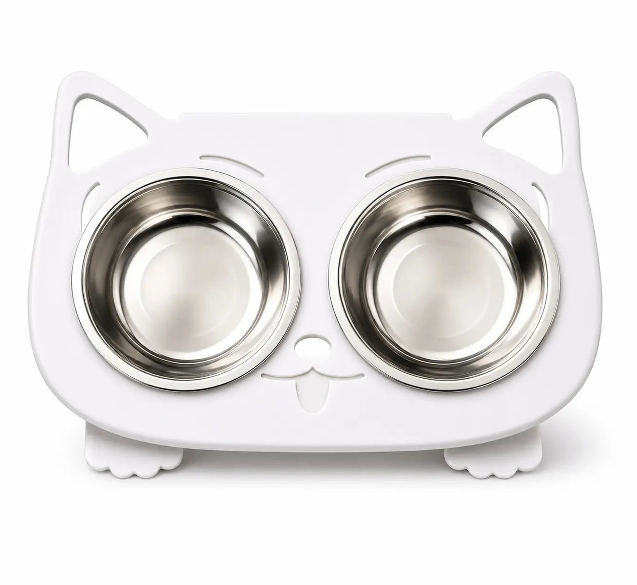 Anti-Spill Pet Bowl – Stainless Steel Food & Water Feeder