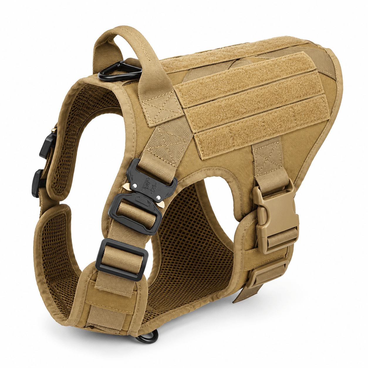Tactical Dog Harness & Leash Set – Adjustable Camouflage Vest