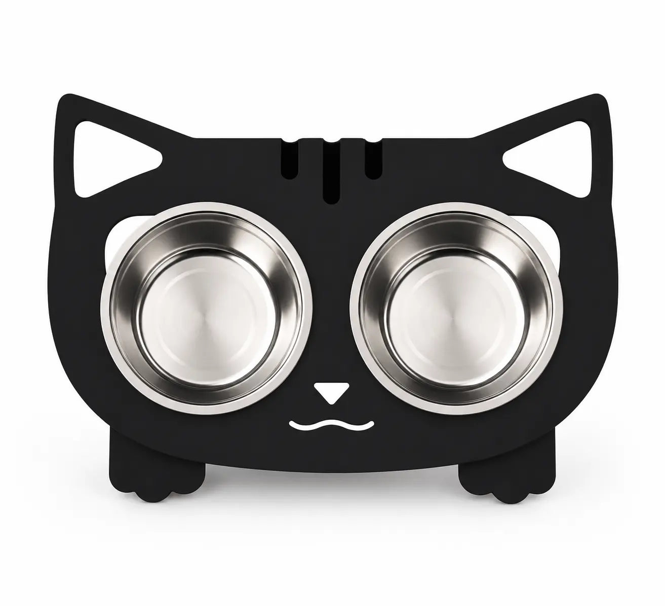 Anti-Spill Pet Bowl – Stainless Steel Food & Water Feeder